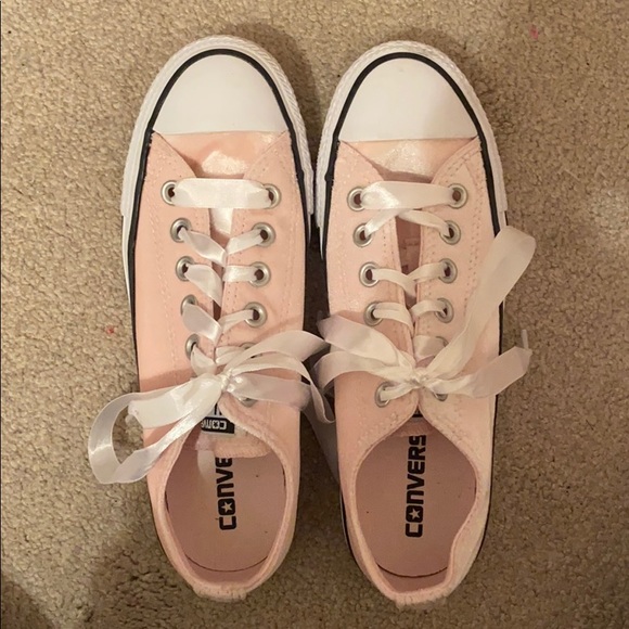 converse silk laces